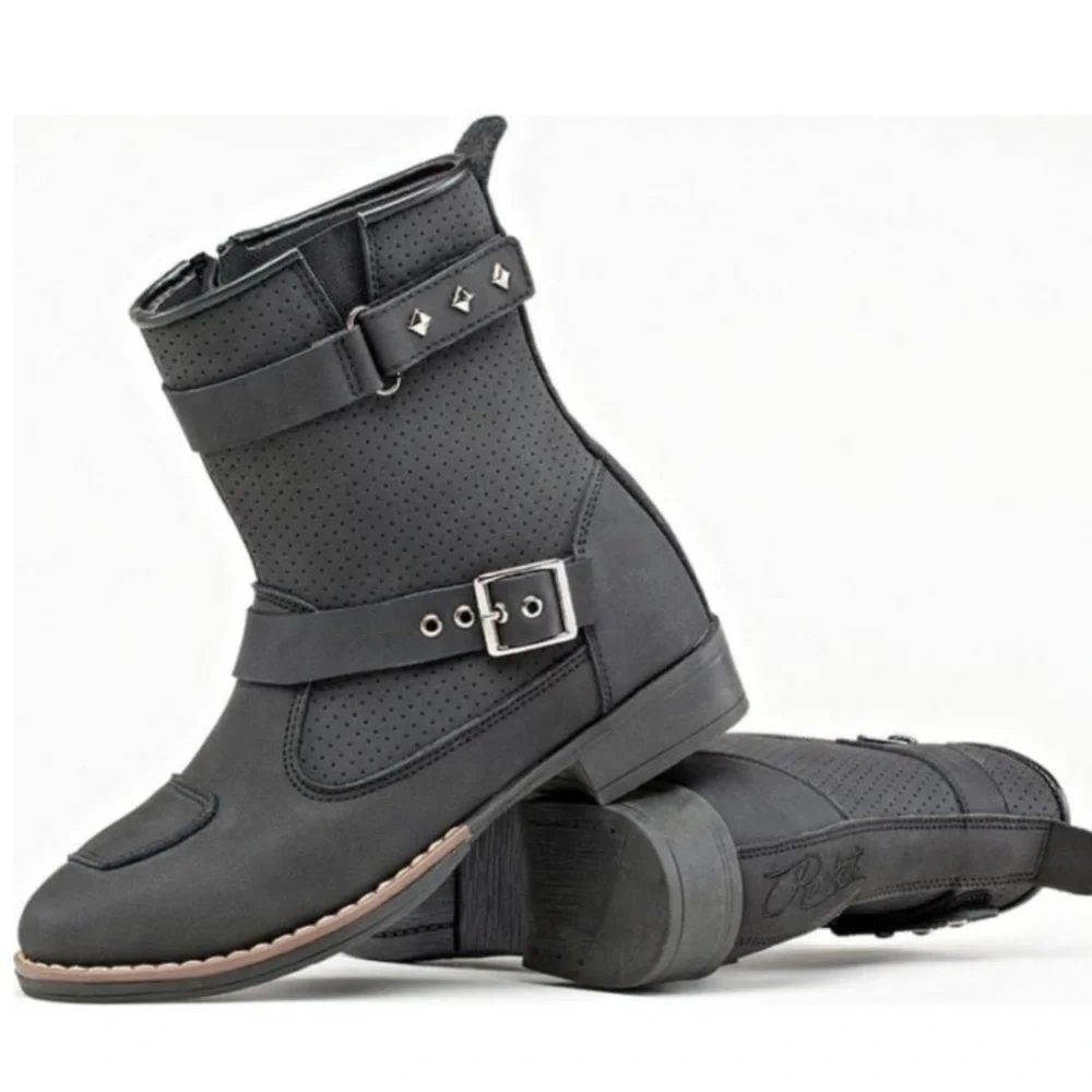 Joe Rocket Moto Adira Womens Boots
Black
Pre~Loved
Excellent Cond!!! - Picture 2 of 10